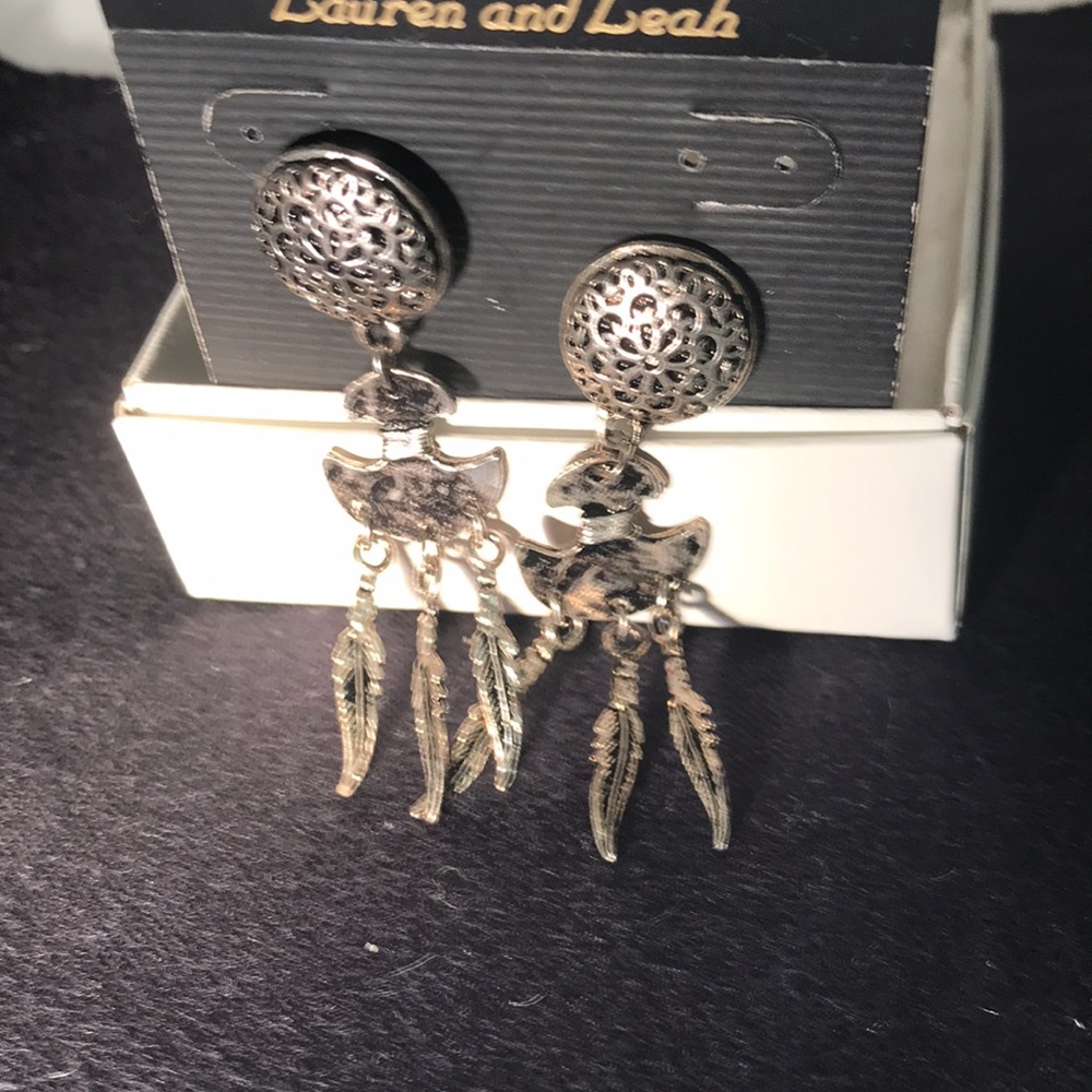 Silver earrings - Picture 4 of 4